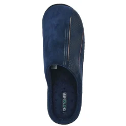 ISOTONER Chaussons Homme Bleu Marine|Homme Chaussons