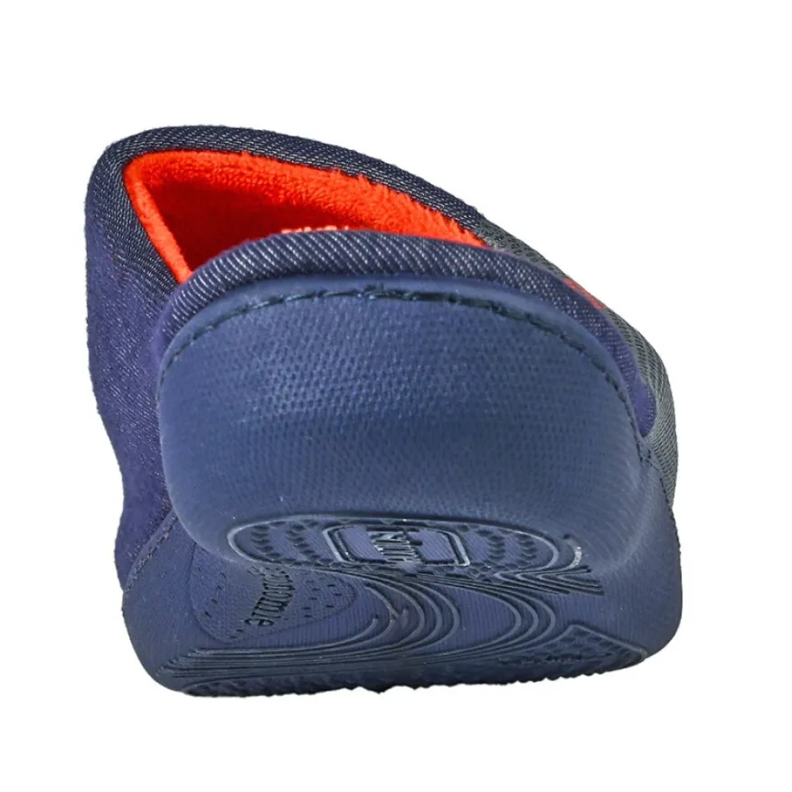 ISOTONER Chaussons Homme Bleu Jean|Homme Chaussons