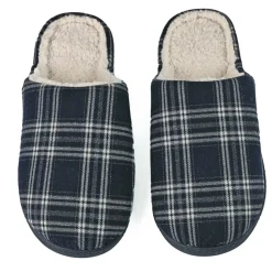 ISOTONER Chaussons Homme Ecossais|Homme Chaussons
