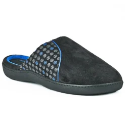 ISOTONER Chaussons Homme Noir|Homme Chaussons