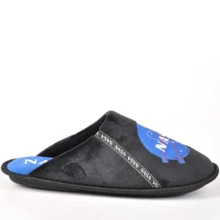 NASA Chaussons Homme Noir|Homme Chaussons