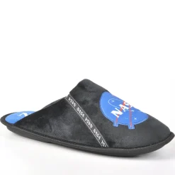 NASA Chaussons Homme Noir|Homme Chaussons