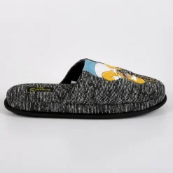 SIMPSONS Chaussons Homme Noir|Homme Chaussons