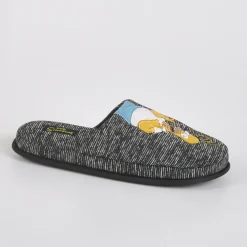 SIMPSONS Chaussons Homme Noir|Homme Chaussons