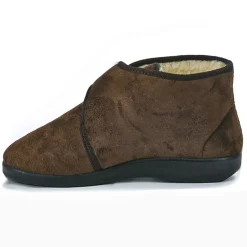ORTOMED Chaussons Homme Ultra-Leger Marron|Homme Chaussons