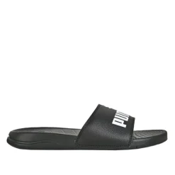PUMA Claquettes Homme Noir Popcat 20|Homme Mules, Tongs
