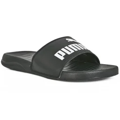 PUMA Claquettes Homme Noir Popcat 20|Homme Mules, Tongs