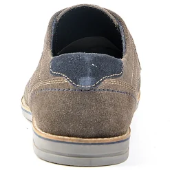 FORTUNATO Derbies Aspect Daim Gris|Homme Derbies, Chaussures De Ville
