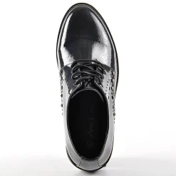 ANA LUNA Derbies Avec Petits Clous Bleu Marine|Femme Derbies