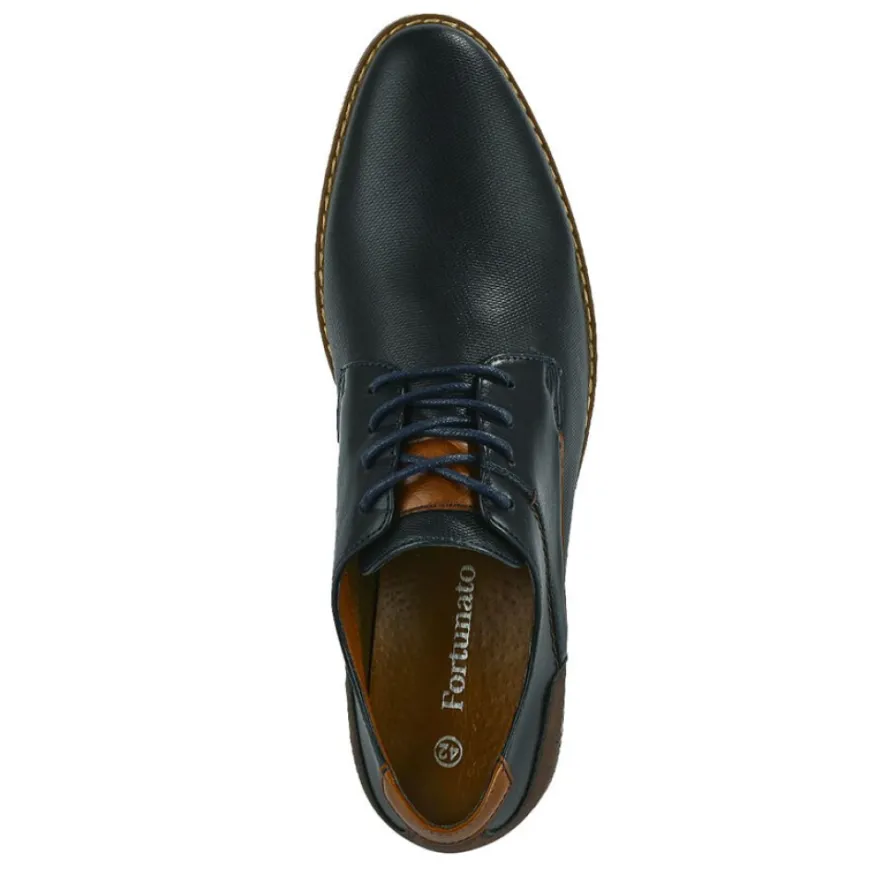 FORTUNATO Derbies Bleu Marine|Homme Derbies, Chaussures De Ville