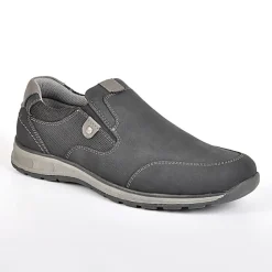 RELIFE Derbies Homme Avec Elastiques Noir|Homme Baskets, Sneakers