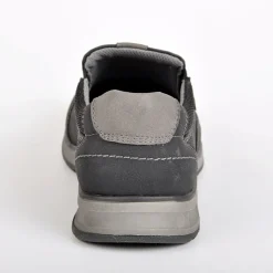 RELIFE Derbies Homme Avec Elastiques Noir|Homme Baskets, Sneakers