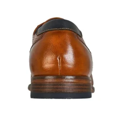 FORTUNATO Derbies Homme Bi-Matiere Camel |Homme Derbies, Chaussures De Ville