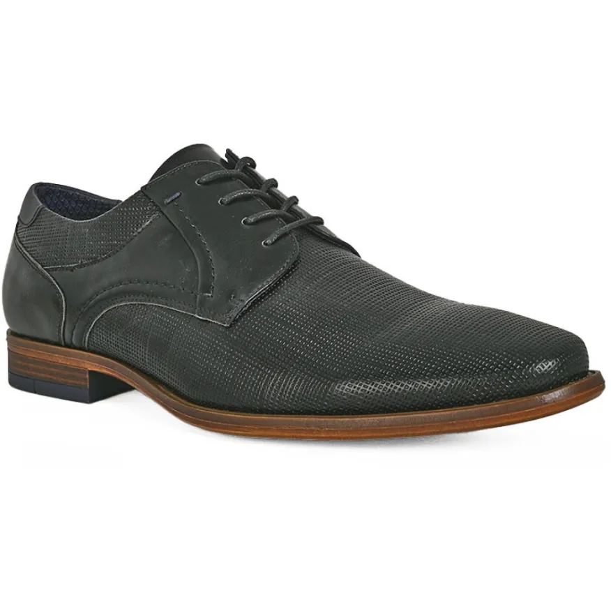 FORTUNATO Derbies Homme Bi-Matiere Noir |Homme Derbies, Chaussures De Ville