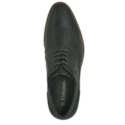 FORTUNATO Derbies Homme Bi-Matiere Noir |Homme Derbies, Chaussures De Ville