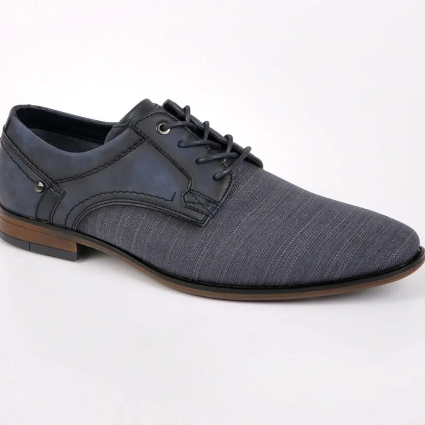 FORTUNATO Derbies Homme Bi-Matieres Bleu En Cuir|Homme Derbies, Chaussures De Ville
