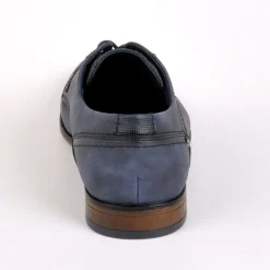 FORTUNATO Derbies Homme Bi-Matieres Bleu En Cuir|Homme Derbies, Chaussures De Ville