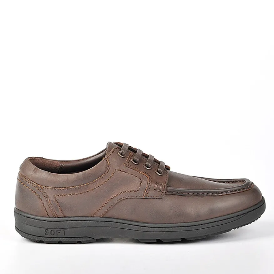 PERFECTA Derbies Homme Semelles Souples Marron|Homme Derbies, Chaussures De Ville