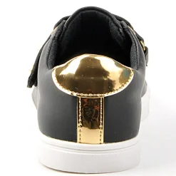 GIRL TIME Derbys Noir|Femme Baskets, Sneakers