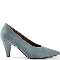 ANA LUNA Escarpins Aspect Velours Bleu|Femme Escarpins