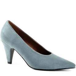 ANA LUNA Escarpins Aspect Velours Bleu|Femme Escarpins