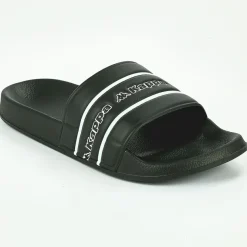 KAPPA Logo Tape Man 33166Yw Noir|Homme Mules, Tongs