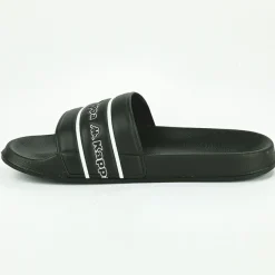 KAPPA Logo Tape Man 33166Yw Noir|Homme Mules, Tongs