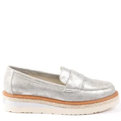 ANA LUNA Mocassins Argente|Femme Mocassins