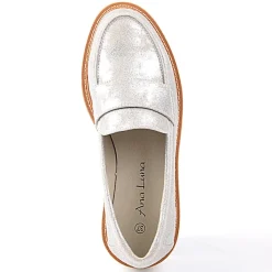 ANA LUNA Mocassins Argente|Femme Mocassins