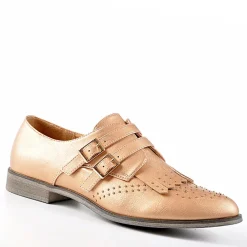 ANA LUNA Mocassins Avec Franges Dore|Femme Mocassins