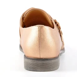 ANA LUNA Mocassins Avec Franges Dore|Femme Mocassins