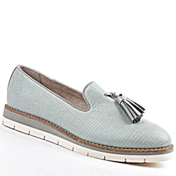ANA LUNA Mocassins Avec Pampilles Gris|Femme Mocassins