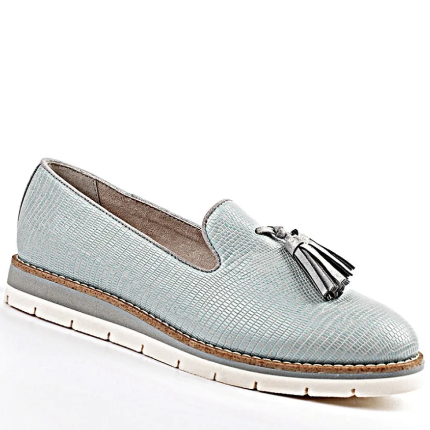 ANA LUNA Mocassins Avec Pampilles Gris|Femme Mocassins