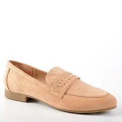 ANA LUNA Mocassins Avec Petits Clous Nude|Femme Mocassins