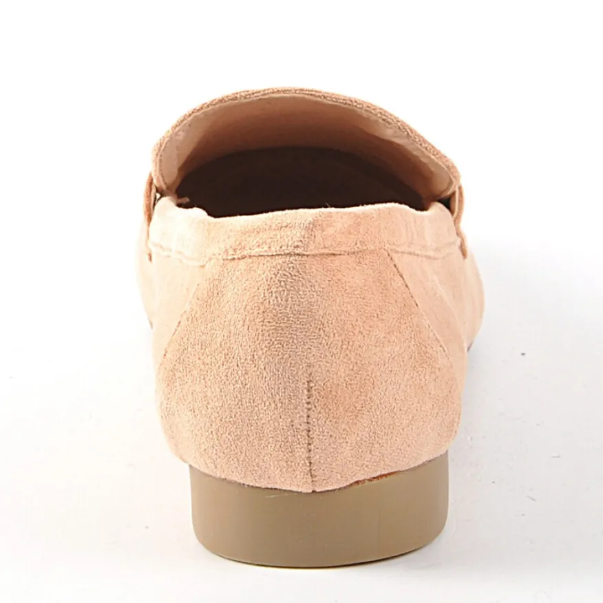 ANA LUNA Mocassins Avec Petits Clous Nude|Femme Mocassins