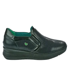 ECO BIO VEGAN Mocassins Femme Confort Noir|Femme Chaussures Confort