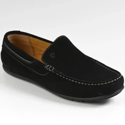 PIERRE CARDIN Mocassins Homme Noir|Homme Mocassins, Chaussures Bateaux