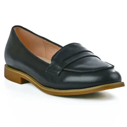 VICE VERSA Mocassins Penny Loafer Femme Noir |Femme Mocassins