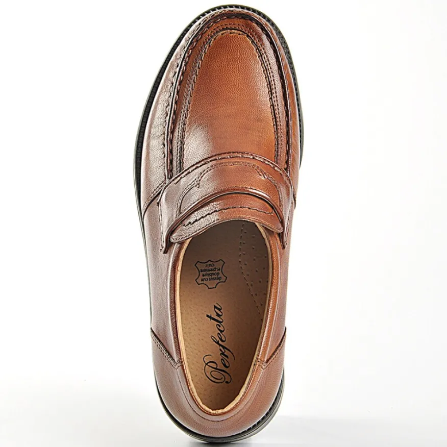 PERFECTA Mocassins Camel|Homme Mocassins, Chaussures Bateaux