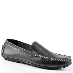 PERFECTA Mocassins Semelles Souples Noir|Homme Mocassins, Chaussures Bateaux