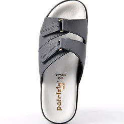 FLEX'IS Mules Compensees Femme Bleu Marine|Femme Chaussures Confort