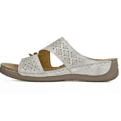 LADY CONFORT Mules Femme Gris|Femme Chaussures Confort
