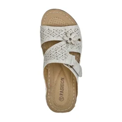 LADY CONFORT Mules Femme Gris|Femme Chaussures Confort