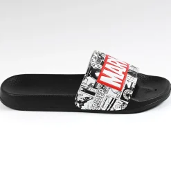 MARVEL HEROES Mules Homme Noir|Homme Mules, Tongs