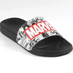 MARVEL HEROES Mules Homme Noir|Homme Mules, Tongs