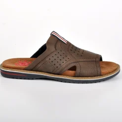 RELIFE Mules Homme Marron|Homme Mules, Tongs