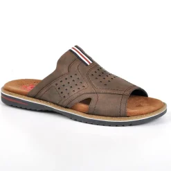 RELIFE Mules Homme Marron|Homme Mules, Tongs