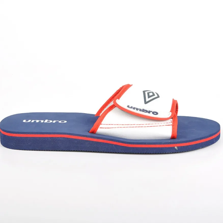 UMBRO Mules Homme Ultra-Leger Blanc|Homme Mules, Tongs