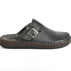 PERFECTA Mules Noir|Homme Mules, Tongs
