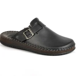 PERFECTA Mules Noir|Homme Mules, Tongs